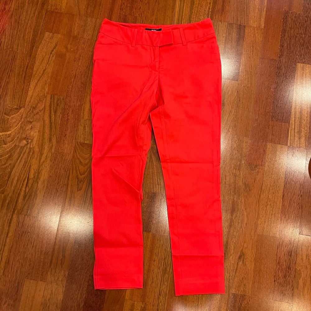 Mossimo Red Pants, size 4